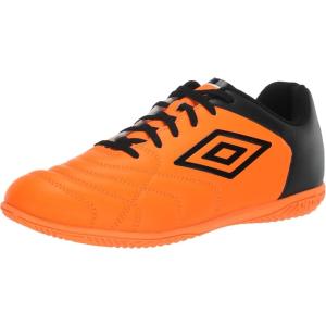 imageUmbro Mens Classico Xi Ic Indoor Soccer ShoeOrangeBlackWhite