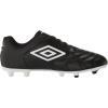 imageUmbro Mens Classico Xi Fg Soccer CleatBlackWhite