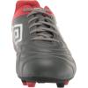 imageUmbro Mens Classico Xi Fg Soccer CleatGunmetalRed