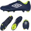 imageUmbro Mens Classico Xi Fg Soccer CleatNavyWhiteSafety Yellow