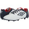 imageUmbro Mens Classico Xi Fg Soccer CleatWhiteNavyRed