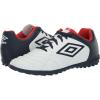 imageUmbro Mens Classico Xi Tf Soccer Turf ShoeWhiteNavyRed