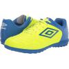 imageUmbro Mens Classico Xi Tf Soccer Turf ShoeYellowBlue