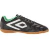 imageUmbro Mens Sala 5 Ic Indoor Soccer ShoeBlackWhiteGreen