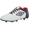 imageUmbro Mens Classico Xi Fg Soccer CleatWhiteNavyRed