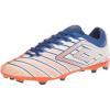 imageUmbro Mens Velocita Elixir Club Fg Soccer CleatWhiteOrangeBlue