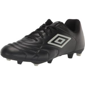 imageUmbro Mens Classico Xi Fg Soccer CleatBlackGrey