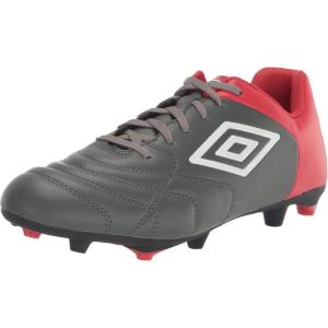 imageUmbro Mens Classico Xi Fg Soccer CleatGunmetalRed