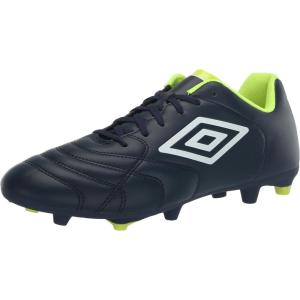 imageUmbro Mens Classico Xi Fg Soccer CleatNavyWhiteSafety Yellow