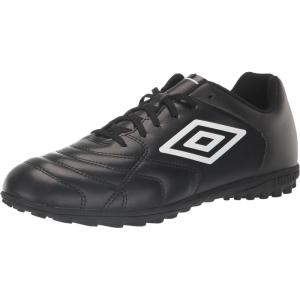 imageUmbro Mens Classico Xi Tf Soccer Turf ShoeBlackWhite