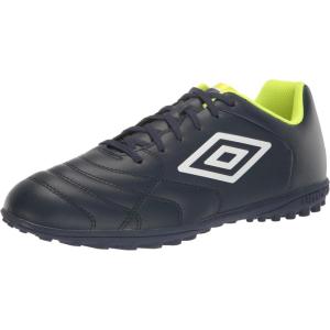 imageUmbro Mens Classico Xi Tf Soccer Turf ShoeNavyWhiteSafety Yellow