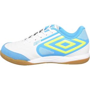 imageUmbro Mens Club 5 Bump Futsal ShoeWhiteYellowBlue