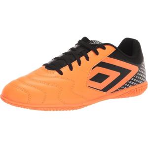 imageUmbro Mens Sala 5 Ic Indoor Soccer ShoeOrangeBlackWhite
