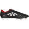 imageUmbro Mens Classico 12 Fg Soccer CleatBlackWhiteRed
