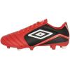 imageUmbro Mens Classico 12 Fg Soccer CleatRedWhiteBlack