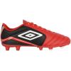 imageUmbro Mens Classico 12 Fg Soccer CleatRedWhiteBlack