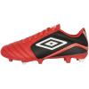 imageUmbro Mens Classico 12 Fg Soccer CleatRedWhiteBlack