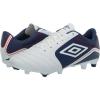 imageUmbro Mens Classico 12 Fg Soccer CleatWhiteBlueRed