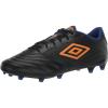 imageUmbro Mens Tocco 3 Club Fg Soccer CleatBlackOrangeBlue