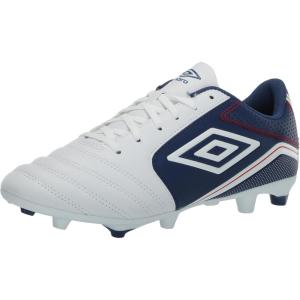 imageUmbro Mens Classico 12 Fg Soccer CleatWhiteBlueRed