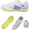 imageUmbro Mens Sala Ii Ct SneakerWhiteStrong BlueSunny Lime