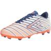 imageUmbro Mens Velocita Elixir League Fg Soccer CleatWhiteOrangeBlue