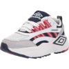White/Dark Navy/Vermillion