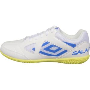 imageUmbro Mens Sala Ii Ct SneakerWhiteStrong BlueSunny Lime