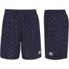 imageUmbro Mens Checkered ShortNavy Blue