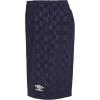 imageUmbro Mens Checkered ShortNavy Blue