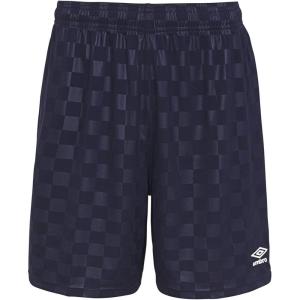 imageUmbro Mens Checkered ShortNavy Blue