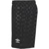 imageUmbro Womens Checkered ShortBlack