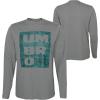 imageUmbro Mens Camo Box Long Sleeve TeeSage Storm
