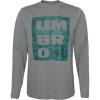 imageUmbro Mens Camo Box Long Sleeve TeeSage Storm