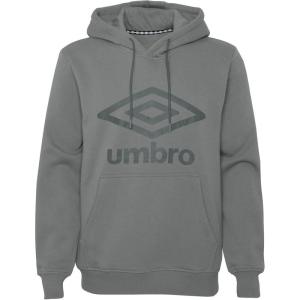 imageUmbro Mens Classic Logo HoodieSageClimbing Ivy