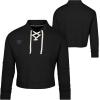 imageUmbro Womens Loose Knit Waffle Long SleeveBlack Beauty