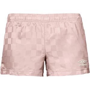 imageUmbro Womens Checkerboard ShortPeach WhipEgret