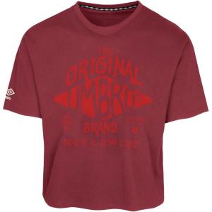 imageUmbro Womens Graphic TeeRed DahliaEgret