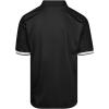 imageUmbro Mens AOP Short Sleeve Johnny Collar ShirtBlack  White
