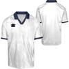 imageUmbro Mens AOP Short Sleeve Johnny Collar ShirtWhiteNaval Academy