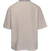 imageUmbro Mens Panelled Short Sleeve Mesh TShirtPelican Moon Rock Brillant White