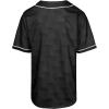 imageUmbro Mens Relaxed Button Front Bb ShirtBlack  White