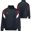 imageUmbro Mens Relaxed Track JacketIron Gate  Red Dahlia  Brilliant White