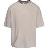 imageUmbro Mens Panelled Short Sleeve Mesh TShirtPelican Moon Rock Brillant White