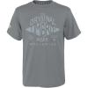 imageUmbro Mens Short Sleeve Graphic TShirtGhost GrayEgret