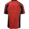 imageUmbro Mens Panelled Raglan ShirtRed Dahlia  Black  Antique Gold