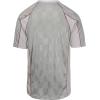 imageUmbro Mens Panelled Raglan ShirtSilver Griffen Oyster Mushroom Red Dahlia