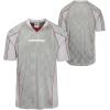 imageUmbro Mens Panelled Raglan ShirtSilver Griffen Oyster Mushroom Red Dahlia