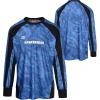 imageUmbro Mens Printed Long Sleeve JerseyClassic Blue Black