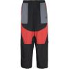 imageUmbro Mens Zip Off Loose Fit PantBlack  Red Dahlia  Iron Gate